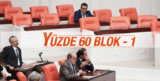 Meclis'te yüzde 60'lık blok birleşti