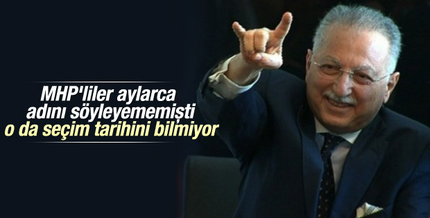 Ekmeleddin İhsanoğlu seçim tarihini yanlış söyledi