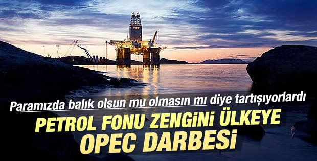 OPEC kararı petrol fonu zengini Norveç'i de vurdu