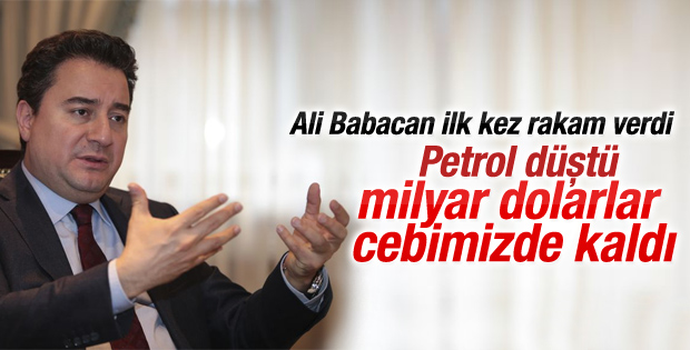 Babacan petroldeki düşüşün Türkiye'ye etkisini açıkladı