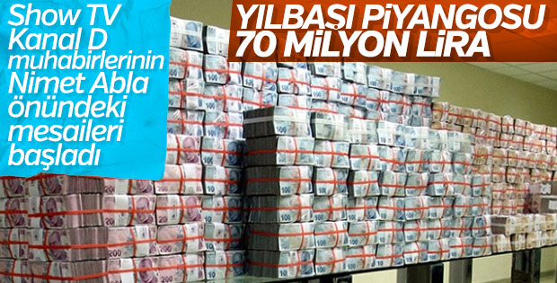 Milli Piyangonun büyük ikramiyesi 70 milyon lira