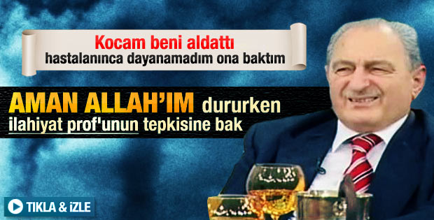 İlahiyat profesöründen canlı yayında İngilizce tepki