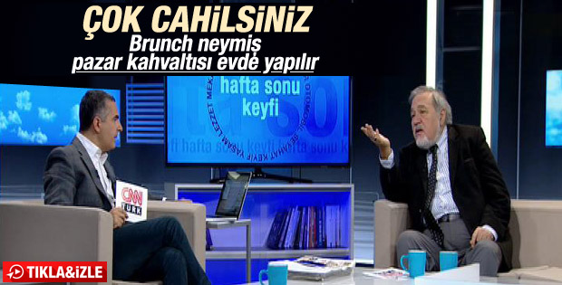 İlber Ortaylı'dan pazar kahvaltısı yorumu İZLE
