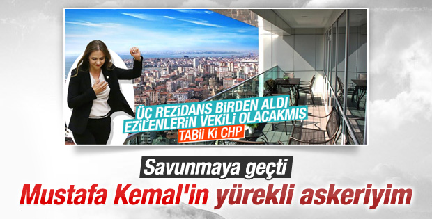 Rezidans sahibi CHP'li vekil devlet memuruyum olabilir dedi