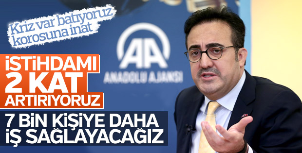 İlker Aycı THY'de 7 bin ek istihdam açılıcağını açıkladı