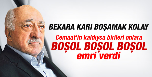 Fethullah Gülen'den boşol çağrısı İZLE
