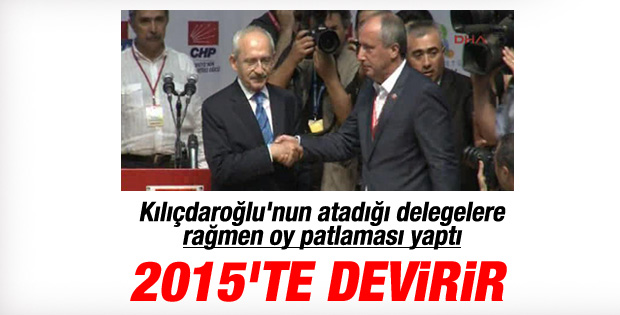 Kılıçdaroğlu Muharrem İnce'ye 200 delege kaptırdı