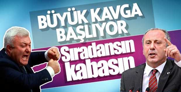 CHP'deki kavga Özkan-İnce tarafına taşındı