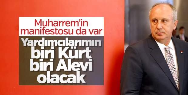 Muharrem İnce seçim vaatlerine başladı