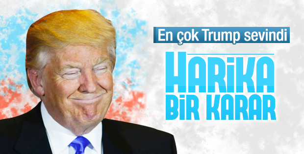 Trump İngiltere'nin ayrılık kararı nedeniyle mutlu
