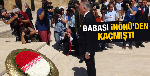 İhsanoğlu İnönü'nün mezarını da ziyaret etti İZLE
