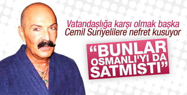 Cemil İpekçi'den yakışıksız Suriyeli tweeti