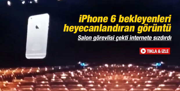 iPhone 6'nın ilk görüntüsü İZLE