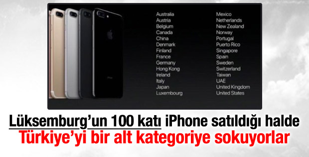 İphone 7 16 Eylül'de 30 ülkede satışa çıkıyor