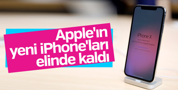 Apple'ın yeni iPhone'ları elde kaldı