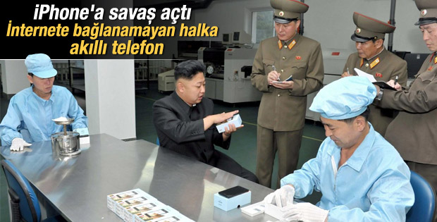 Kuzey Kore'nin tek yasal telefonu Pyongyang Touch
