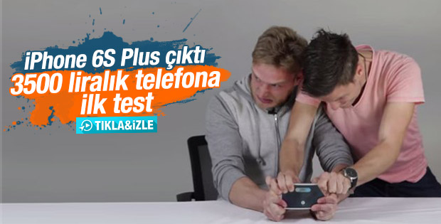iPhone 6S Plus bükülme testinden geçti