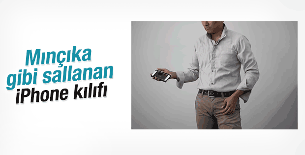 Mınçıka gibi sallanan iPhone kılıfı İZLE