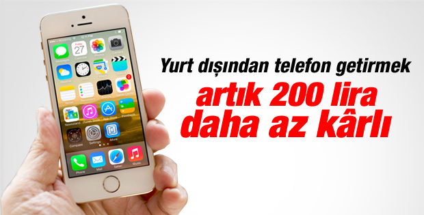 Akıllı telefonlarda yurt dışı seçeneğine ek maliyet