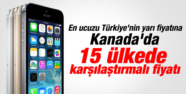 En pahalı iPhone sıralamasında Türkiye 4. sırada