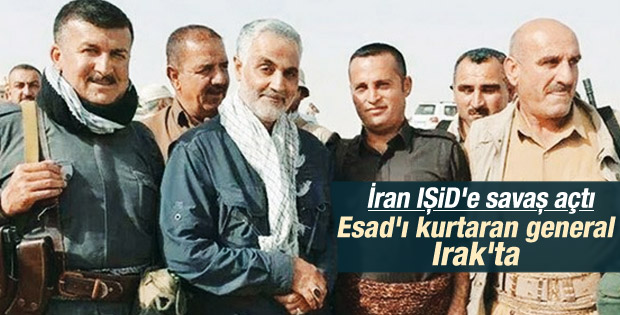 İranlı general Irak'ta IŞİD'e karşı savaşıyor
