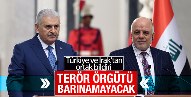 Türkiye ve Irak'tan ortak bildiri