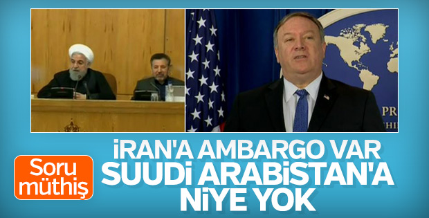 Pompeo'ya soru: Suudi Arabistan'ın İran'dan farkı ne