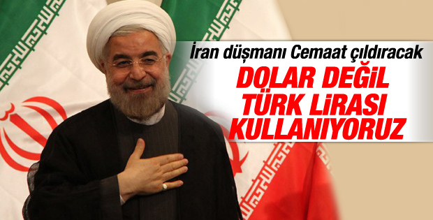 İran dolar değil Türk Lirası kullanıyor