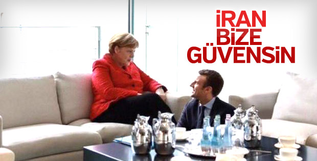 Merkel, Ruhani'ye güven verdi