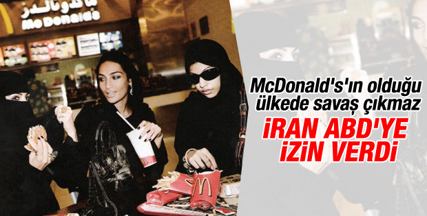 İran'dan Amerikalı fast food zincirlerine faaliyet izni
