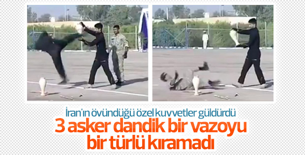 İranlı askerlerin rezil olduğu anlar
