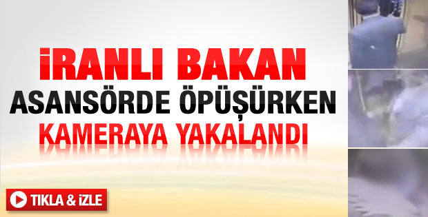 İran'da asansörde öpüşürken yakalandılar