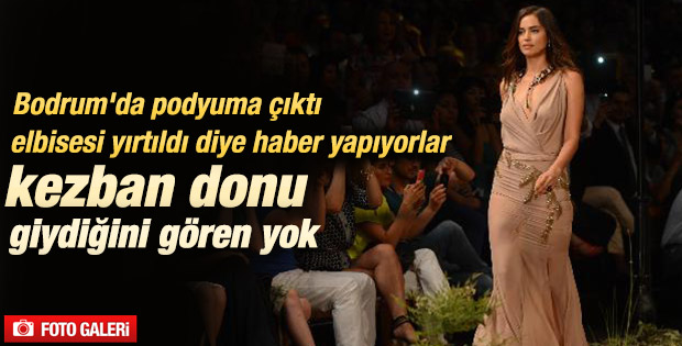 Irina Shayk Antalya'da podyuma çıktı İZLE