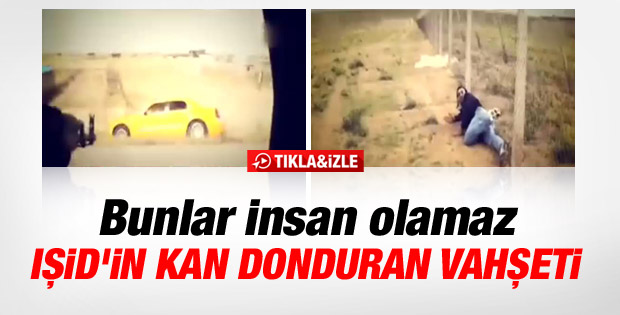 IŞİD'in otoyolda katliam görüntüleri - İzle