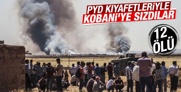 IŞİD tekrar Kobani'ye sızdı: 12 ölü