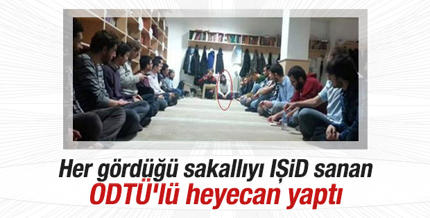 ODTÜ'de IŞİD militanı korkusu