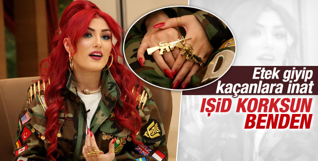 Helly Luv IŞİD'in ölüm tehditlerine müzikle cevap veriyor