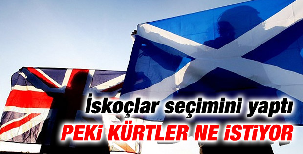 Kürtler de İskoçlar gibi bağımsızlık istiyor mu