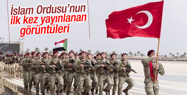 İslam Ordusu'nun tatbikatından görüntüler