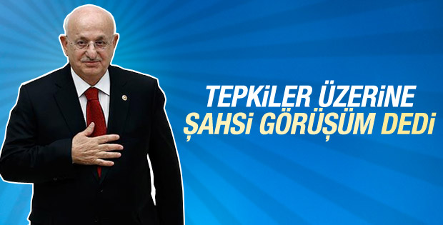 İsmail Kahraman'dan laiklik açıklaması