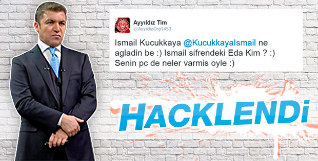 İsmail Küçükkaya hacklendi