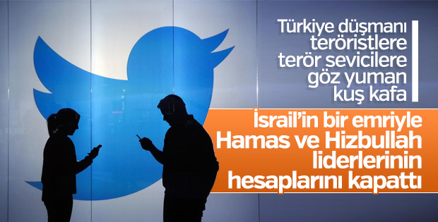 Twitter, Hamas ve Hizbullah liderlerinin hesabını kapattı