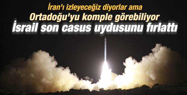 İsrail'in yeni casus uydusu yörüngeye oturdu