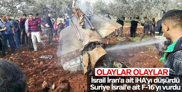 Esad rejimi, İsrail jetini düşürdü