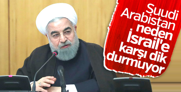 Ruhani'den Suudi Arabistan'a İsrail uyarısı