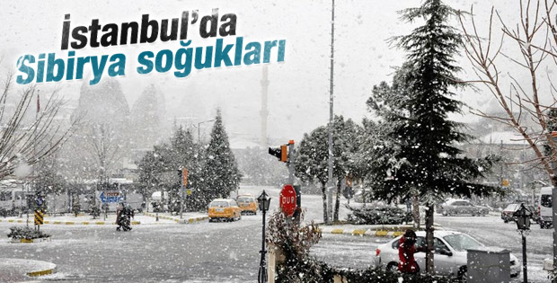 İstanbul'da kar yağışı başladı