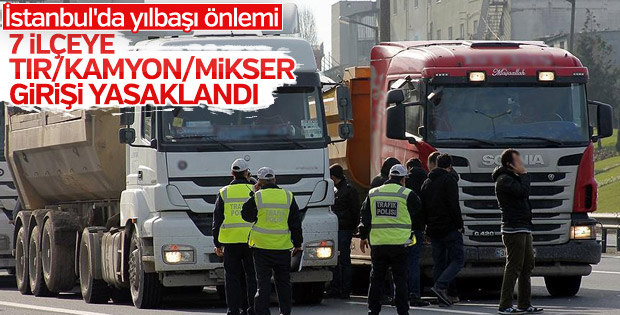 İstanbul'da yılbaşı önlemleri