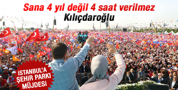 Davutoğlu'ndan Kılıçdaroğlu'na: Sana 4 yıl verilmez