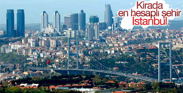 Kirada en hesaplı şehir İstanbul
