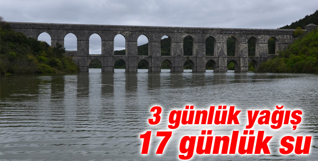 İstanbul'un barajlarında su seviyesi yükseldi